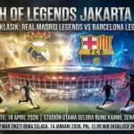 Barcelona Legends Tampil Gemilang di Clash of Legends GBK: Pertarungan Legendaris vs DRX World Legends