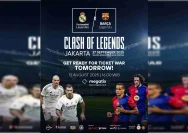 Barcelona Legends Tundukkan DRX World Legends 3-0 di Clash of Legends 2026, Gelora Bung Karno