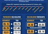 Jadwal KRL Solo-Jogja 19 April 2026: Semua Waktu Keberangkatan dari Palur hingga Yogyakarta