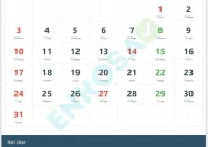 Kalender Libur Nasional 2026: Mei Menjadi Bulan Penuh Tanggal Merah dan Long Weekend