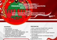 Rekrutmen 30.000 Manajer Koperasi Desa Merah Putih Dibuka: Jadwal, Syarat, dan Estimasi Gaji