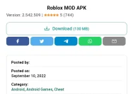 Roblox MOD APK: Keuntungan dan Risiko yang Perlu Kamu Ketahui