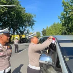 Satlantas Polres Kudus Gelar Polantas Menyapa, Edukasi Pengendara untuk Turunkan Kecelakaan di Jalan