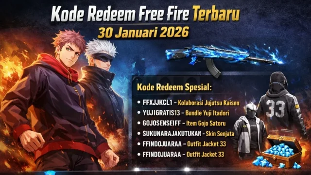 30 Kode Redeem Free Fire Terbaru 11 Mei 2026: Hadiah Gratis Garena yang Wajib Dipercoba
