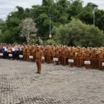 ASN Kota Sungai Penuh Kompak Berkurban Bersama untuk Meningkatkan Kepedulian Sosial
