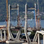 Aster Kasad Tinjau Pembangunan Jembatan Garuda Merah Putih di Purworejo