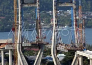 Aster Kasad Tinjau Pembangunan Jembatan Garuda Merah Putih di Purworejo