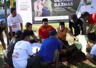 Baznas dan Alfamart Gandeng Lakukan Program Sedekah Daging Kurban untuk Masyarakat Miskin