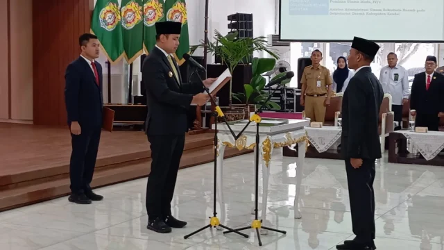 Bupati Kendal Resmi Lantik Agus Dwi Lestari Jadi Sekda Definitif