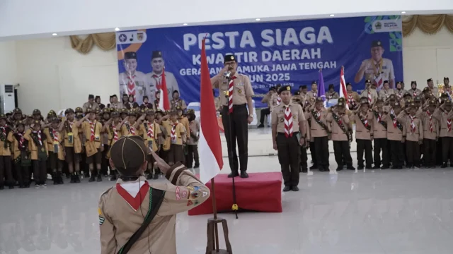 Bupati Kudus Lepaskan Pramuka Siaga ke Pesta Kwarda Jateng 2026