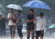 Cuaca Mojokerto, Hujan Ringan di Prajuritkulon dan Cerah Berawan saat Akhir Pekan