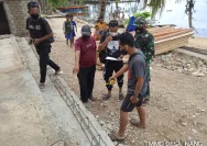 Danramil Karangmalang Pastikan Mutu Pembangunan lewat Peninjauan TMMD di Sragen