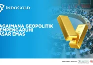Emas Menguat Tipis di Pasar Internasional: Faktor Dolar AS dan Geopolitik
