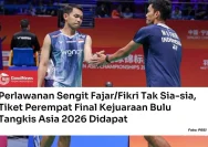 Fajar dan Fikri Tampilkan Perlawanan Sengit di Singapura Terbuka