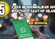 Foto WhatsApp Hilang? 5 Cara Mengatasinya dengan Mudah