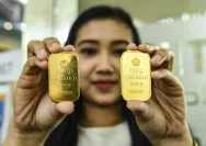 Harga Emas Nasional Merosot Karena Dolar Menguat
