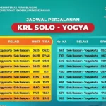 Jadwal KRL Jogja-Solo Hari Ini: 12, 13, dan 14 Mei 2026