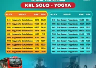 Jadwal KRL Jogja Solo Rabu 6 Mei 2026 dan Harga Tiket Rp8.000 – Info Lengkap