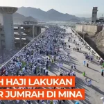 Jutaan Jemaah Haji Memadati Mina, Lempar Jumrah Simbol Perjuangan Melawan Hawa Nafsu