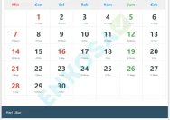 Kalender Juni 2026: Tanggal Merah, Hari Besar, dan Peringatan Internasional