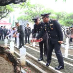 Kapolres Kebumen Pimpin Upacara Ziarah Nasional di TMP Bumi Wira Bhakti