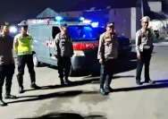 Kapolsek Baturaja Timur AKP Toni Zainuddin Pimpin Patroli KRYD, Ciptakan Keamanan Malam yang Kondusif