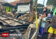 Kebakaran Hebat di Bojongpicung Cianjur, 3 Rumah Hangus