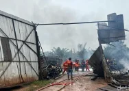 Kebakaran Hebat di Gudang BBM Ilegal Jambi, Polisi Lakukan Penyelidikan Mendalam