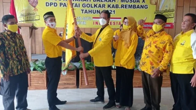 Kebangkitan Golkar Rembang Dimulai: Ketua DPD Jateng Hadir Setelah 15 Tahun