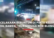 Kecelakaan di Turunan Bawen, Truk Tangki Minyak Goreng Diduga Rem Blong
