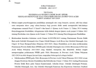 Keterlambatan Surat Edaran PPDB Zonasi SMA 2026 di Aceh Ngambang