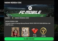 Kode Redeem FC Mobile Hari Ini: Mendapatkan Hadiah Akhir Pekan