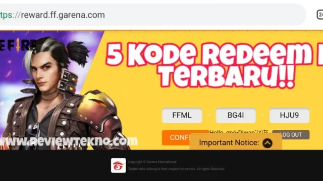 Kode Redeem FF 19 Mei 2026 Paling Baru, Tukarkan Sebelum Expired