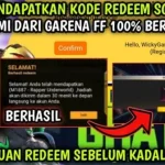Kode Redeem FF Sabtu 23 Mei 2026: Simpan Final Shot Gerhana dan Skin SG2