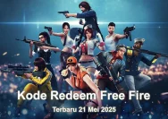 Kode Redeem Free Fire Terbaru Rabu 20 Mei 2026: Segera Klaim Hadiah Gratis Sebelum Hangus