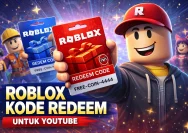 Kode Redeem Roblox Terbaru 20 Mei 2026: Hadiah Gratis dan Mobil Spesial