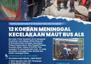 Korban Laka Maut Bus ALS Asal Pati Meninggal Dunia Setelah Perawatan Medis