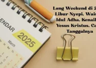 Libur Panjang Kenaikan Yesus Kristus 2026: Catat Tanggalnya!