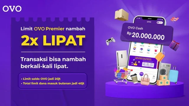 Limit Saldo OVO Premier 2026: Maksimal Rp20 Juta dan Top Up Rp40 Juta per Bulan