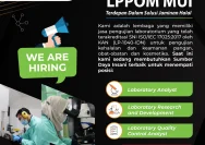 Lowongan Kerja LPPOM MUI 2026: Peluang Karier Analis Laboratorium Banyak Diburu