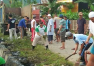 Masyarakat Empat Desa Belui Gelar Gotong Royong untuk Persiapan Kenduri Sko