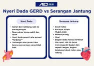 Membedakan Nyeri Dada GERD dan Serangan Jantung: Apakah Mirip?