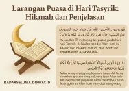 Mengapa Puasa Dilarang pada Hari Tasyrik? Penjelasan dan Hikmahnya