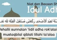 Mengenal Niat Sholat Idul Adha Lengkap Arab-Latin