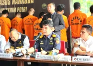 Operasi Besar Bareskrim Polri Gagalkan Penyelundupan Narkotika Rp60,9 Miliar, Sementara Polda Sumsel Ungkap Kasus Pembunuhan Petani