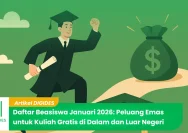 Peluang Emas Beasiswa Penuh 4 Tahun dari UNIGA Malang di OSC 2026