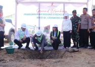 Pembangunan Gedung Sehat RSUD Kudus Mulai Berjalan dengan Batu Pertama