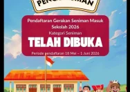 Pendaftaran Gerakan Seniman Masuk Sekolah 2026 Dibuka