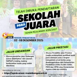 Pendaftaran Sekolah Maung Tahun 2026: Fokus pada Jalur Prestasi