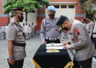 Pergantian Kasat Reskrim Polres Kudus, Kapolres Minta Langsung Tancap Gas Berantas Kejahatan